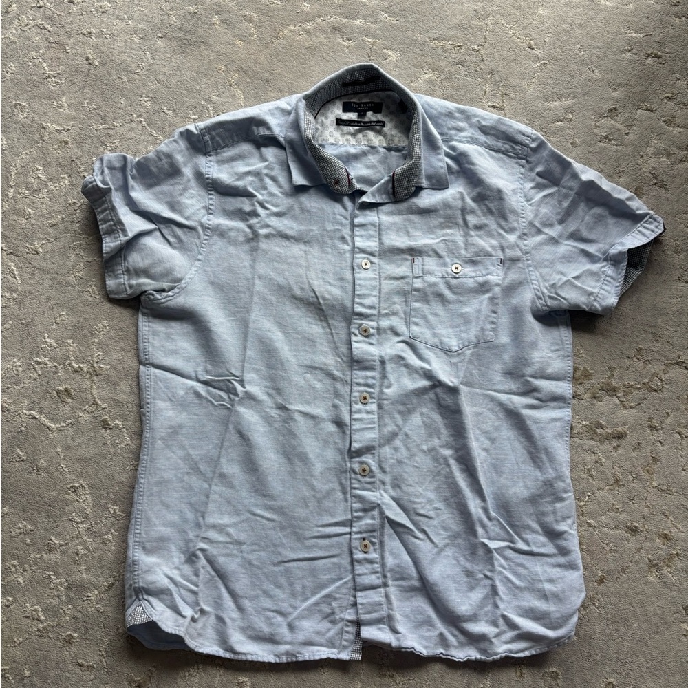 Ted Baker Short Sleeve Button Down